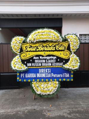 Papan Bunga Duka di Pemenang